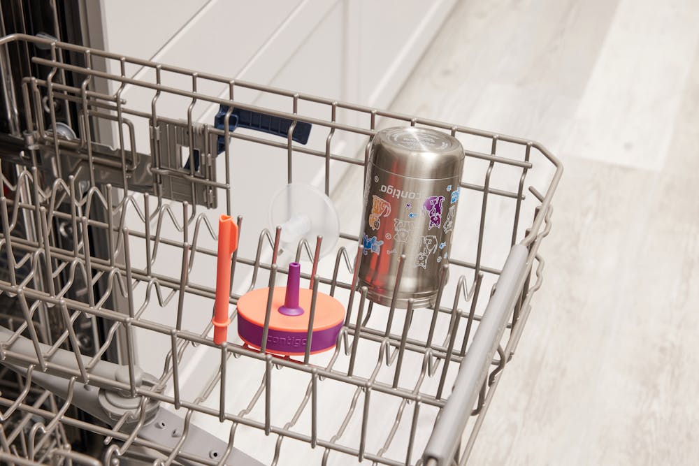 Contigo® Kids Leighton Spill-Proof Stainless Steel Tumbler with Straw, 12oz. - Coral Good Boys